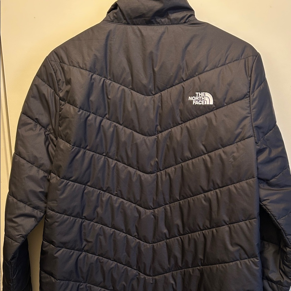 The North Face Charcoal Quilted Jacket - Picture 2 of 3